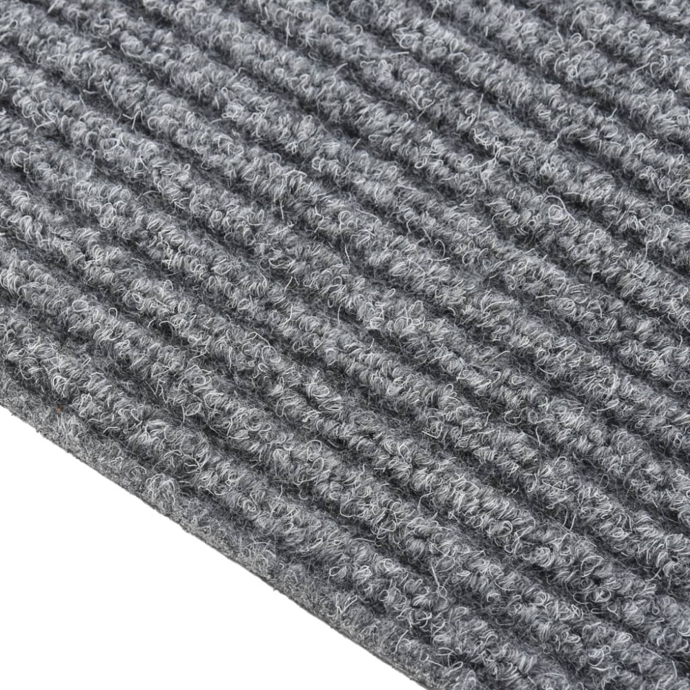 vidaXL Covor traversă de captare a murdăriei, gri, 100x350 cm