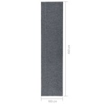 vidaXL Covor traversă de captare a murdăriei, gri, 100x450 cm vidaXL Covor traversă de captare a murdăriei, gri, 100x450 cm