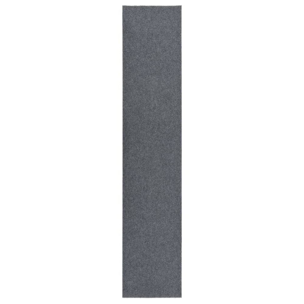 vidaXL Covor traversă de captare murdărie, gri, 100x500 cm