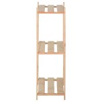 vidaXL Raft depozitare 3 niveluri, 60x28,5x90 cm, lemn masiv de pin vidaXL Raft depozitare 3 niveluri, 60x28,5x90 cm, lemn masiv de pin
