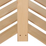 vidaXL Raft depozitare de colț 5 niveluri, 82,5x82,5x170 cm, lemn pin