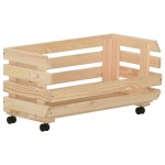 vidaXL Cărucior pentru legume, 57x30x80 cm, lemn de pin vidaXL Cărucior pentru legume, 57x30x80 cm, lemn de pin