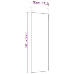 vidaXL Oglindă pentru ușă, negru, 40x100 cm, sticlă și aluminiu vidaXL Oglindă pentru ușă, negru, 40x100 cm, sticlă și aluminiu