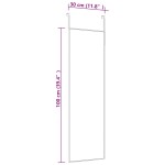 vidaXL Oglindă pentru ușă, auriu, 30x100 cm, sticlă și aluminiu vidaXL Oglindă pentru ușă, auriu, 30x100 cm, sticlă și aluminiu