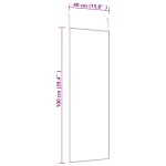 vidaXL Oglindă pentru ușă, auriu, 40x100 cm, sticlă și aluminiu vidaXL Oglindă pentru ușă, auriu, 40x100 cm, sticlă și aluminiu
