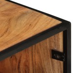 vidaXL Comodă TV, 110x30x45, lemn masiv de acacia