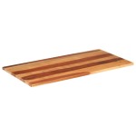 vidaXL Blat de masă, 120x60x(2,5-2,7) cm, lemn masiv acacia