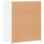 vidaXL Dulapuri, 2c., alb, 60x31x70 cm, lemn prelucrat vidaXL Dulapuri, 2c., alb, 60x31x70 cm, lemn prelucrat