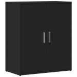 vidaXL Dulapuri, 2 buc., negru, 60x31x70 cm, lemn prelucrat vidaXL Dulapuri, 2 buc., negru, 60x31x70 cm, lemn prelucrat