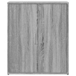 vidaXL Dulapuri, 2 buc., gri sonoma, 60x31x70 cm, lemn prelucrat