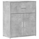 vidaXL Dulapuri, 2 buc., gri beton, 60x31x70 cm, lemn prelucrat