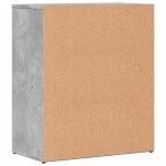 vidaXL Dulapuri, 2 buc., gri beton, 60x31x70 cm, lemn prelucrat