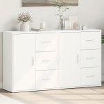 vidaXL Dulapuri, 2c., alb, 60x31x70 cm, lemn prelucrat vidaXL Dulapuri, 2c., alb, 60x31x70 cm, lemn prelucrat