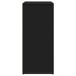 vidaXL Dulapuri, 2 buc., negru, 60x31x70 cm, lemn prelucrat