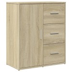 vidaXL Dulapuri, 2 buc., stejar sonoma, 60x31x70 cm, lemn prelucrat