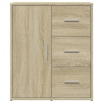 vidaXL Dulapuri, 2 buc., stejar sonoma, 60x31x70 cm, lemn prelucrat