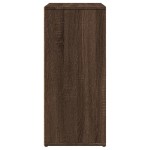 vidaXL Dulapuri, 2 buc., stejar maro, 60x31x70 cm, lemn prelucrat