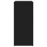 vidaXL Dulapuri, 2 buc., negru, 60x31x70 cm, lemn prelucrat