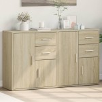 vidaXL Dulapuri, 2 buc., stejar sonoma, 60x31x70 cm, lemn prelucrat vidaXL Dulapuri, 2 buc., stejar sonoma, 60x31x70 cm, lemn prelucrat