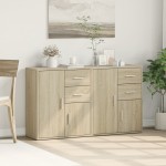 vidaXL Dulapuri, 2 buc., stejar sonoma, 60x31x70 cm, lemn prelucrat vidaXL Dulapuri, 2 buc., stejar sonoma, 60x31x70 cm, lemn prelucrat