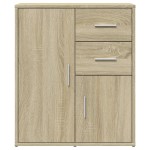 vidaXL Dulapuri, 2 buc., stejar sonoma, 60x31x70 cm, lemn prelucrat vidaXL Dulapuri, 2 buc., stejar sonoma, 60x31x70 cm, lemn prelucrat