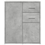 vidaXL Dulapuri, 2 buc., gri beton, 60x31x70 cm, lemn prelucrat vidaXL Dulapuri, 2 buc., gri beton, 60x31x70 cm, lemn prelucrat