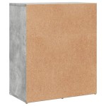 vidaXL Dulapuri, 2 buc., gri beton, 60x31x70 cm, lemn prelucrat vidaXL Dulapuri, 2 buc., gri beton, 60x31x70 cm, lemn prelucrat