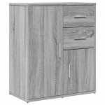 vidaXL Dulapuri, 2 buc., gri sonoma, 60x31x70 cm, lemn prelucrat
