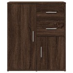 vidaXL Dulapuri, 2 buc., stejar maro, 60x31x70 cm, lemn prelucrat vidaXL Dulapuri, 2 buc., stejar maro, 60x31x70 cm, lemn prelucrat