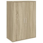 vidaXL Dulapuri, 2 buc., stejar sonoma, 60x31x84 cm, lemn prelucrat