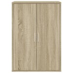 vidaXL Dulapuri, 2 buc., stejar sonoma, 60x31x84 cm, lemn prelucrat