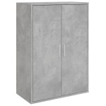 vidaXL Dulapuri, 2 buc., gri beton, 60x31x84 cm, lemn prelucrat