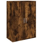 vidaXL Dulapuri, 2 buc., stejar fumuriu, 60x31x84 cm, lemn prelucrat