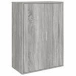 vidaXL Dulapuri, 2 buc., gri sonoma, 60x31x84 cm, lemn prelucrat