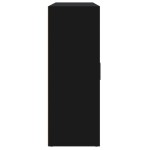vidaXL Dulapuri, 3 buc., negru, 60x31x84 cm, lemn prelucrat vidaXL Dulapuri, 3 buc., negru, 60x31x84 cm, lemn prelucrat