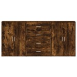 vidaXL Dulapuri, 3 buc., stejar fumuriu, 60x31x84 cm, lemn prelucrat vidaXL Dulapuri, 3 buc., stejar fumuriu, 60x31x84 cm, lemn prelucrat
