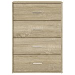 vidaXL Dulapuri, 2 buc., stejar sonoma, 60x31x84 cm, lemn prelucrat