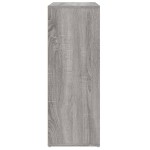 vidaXL Dulapuri, 2 buc., gri sonoma, 60x31x84 cm, lemn prelucrat