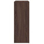 vidaXL Dulapuri, 2 buc., stejar maro, 60x31x84 cm, lemn prelucrat