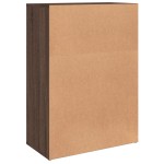 vidaXL Dulapuri, 2 buc., stejar maro, 60x31x84 cm, lemn prelucrat