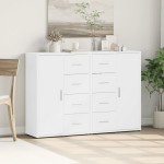 vidaXL Dulapuri, 2 buc., alb, 60x31x84 cm, lemn prelucrat