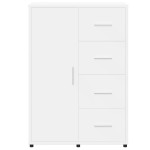 vidaXL Dulapuri, 2 buc., alb, 60x31x84 cm, lemn prelucrat