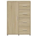 vidaXL Dulapuri, 2 buc., stejar sonoma, 60x31x84 cm, lemn prelucrat