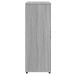 vidaXL Dulapuri, 2 buc., gri sonoma, 60x31x84 cm, lemn prelucrat