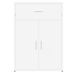 vidaXL Dulapuri, 2 buc., alb, 60x30x84 cm, lemn prelucrat