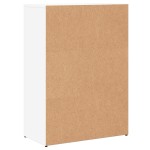 vidaXL Dulapuri, 2 buc., alb, 60x30x84 cm, lemn prelucrat