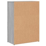 vidaXL Dulapuri, 2 buc., gri sonoma, 60x30x84 cm, lemn prelucrat