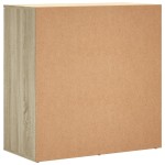 vidaXL Dulapuri, 2 buc., stejar sonoma, 79x38x80 cm, lemn prelucrat vidaXL Dulapuri, 2 buc., stejar sonoma, 79x38x80 cm, lemn prelucrat