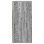 vidaXL Comode, 2 buc., gri sonoma, 79x38x80 cm, lemn compozit vidaXL Comode, 2 buc., gri sonoma, 79x38x80 cm, lemn compozit