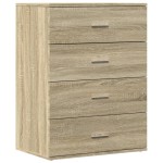 vidaXL Dulapuri, 2 buc., stejar sonoma, 60x39x80 cm, lemn prelucrat vidaXL Dulapuri, 2 buc., stejar sonoma, 60x39x80 cm, lemn prelucrat